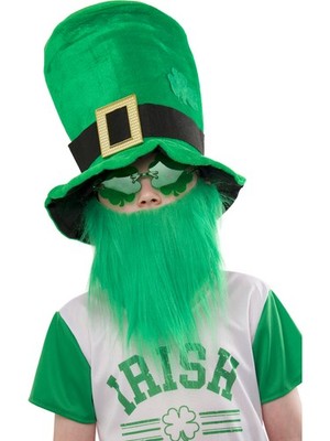 St. Patrick's Day Green Leprechaun Kit Child's Costume Accessory