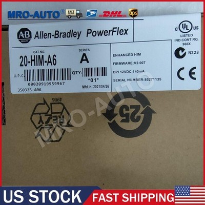 AB 20-HIM-A6 PoweFlex Enhanced HIM FW V2.007 12VFC New Sealed US Free Tax