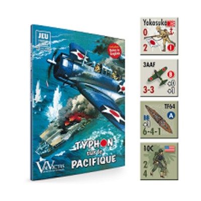 Cerigo Edi Wargame  Typhoon Over the Pacific (Bilingual French & E Bag SW (New)