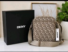 Image of DKNY Gigi Crossbody Flight Bag Box with Double Zip Brand New With Tags