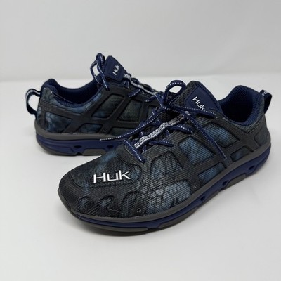 HUK Attack Fishing Shoes Mens Size Performance Fishing Boat