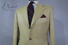 Recent Brioni Italy 100 Bambu Fine herringbone weave canvas sport coat 42 R