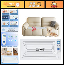 Rechargeable Pet Shock Mat for Cats Dogs - Indoor Deterrent, 3 Modes, 59"x11