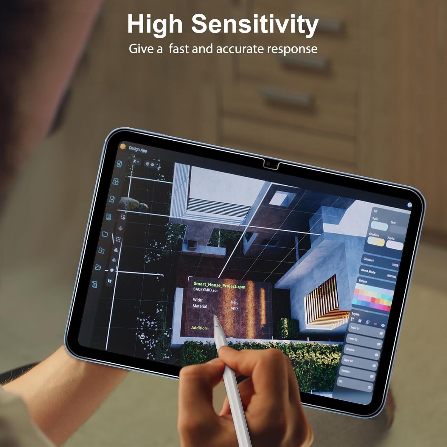 2x For iPad 11th A16 10th 9th iPad Pro 11 M5 Air Tempered Glass Screen Protector — image 4