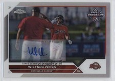 2023 Topps Pro Debut Chrome Refractor 5/99 Wilfred Veras #PDC-159 Auto 0y9m