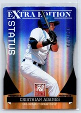 2011 Donruss Elite Extra Edition Cristhian Adames Prospects Blue Die Cut #/100