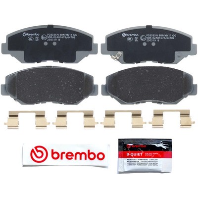 Brembo P28035N Front Ceramic Disc Brake Pads Set for 03-17 Accord / 12-21 Civic