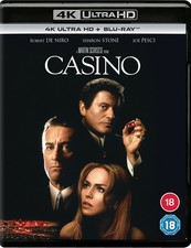Casino 4K UHD Blu-ray Vinny Vella Kevin Pollak Alan King Joe Pesci UK IMPORT 