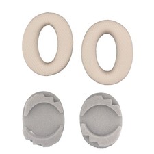 1 Pair Ear Cushion Replacement Mesh Fabric Cover for Sony MDR-1000X 1000XM2