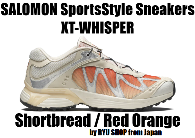 SALOMON Sneakers XT-WHISPER L47761700 Shortbread / Red Orange / Ftw Silver