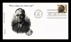 US COVER PRESIDENT FRANKLIN D ROOSEVELT PROMINENT AMERICANS FIRST DAY ISSUE