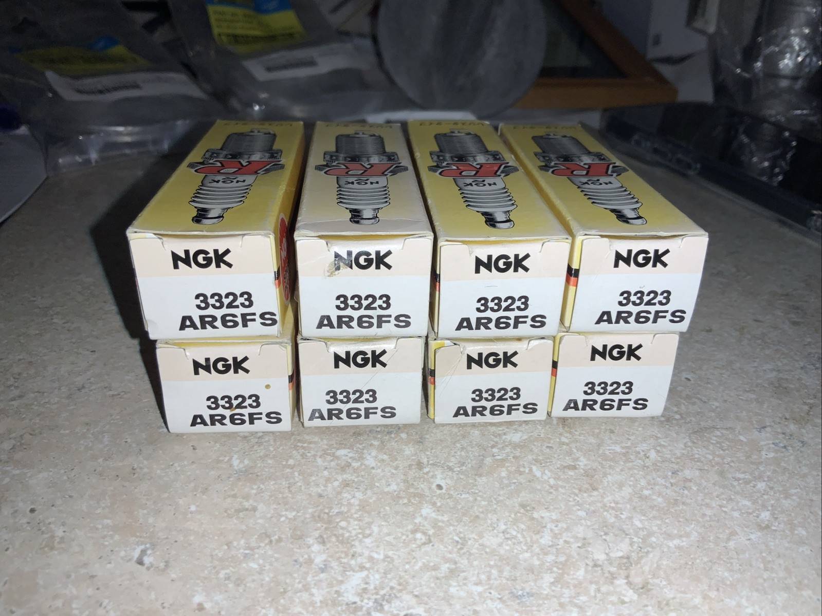 8 Pc NGK 3323 AR6FS Standard Spark Plugs for SP414 RF10C RF10 R86T R85T R83T il