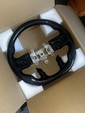 Carbon Fiber Steering Wheel For Ram Trx 2021-2026 Carbon Fiber Steering Wheel For Ram Trx 2021-2026