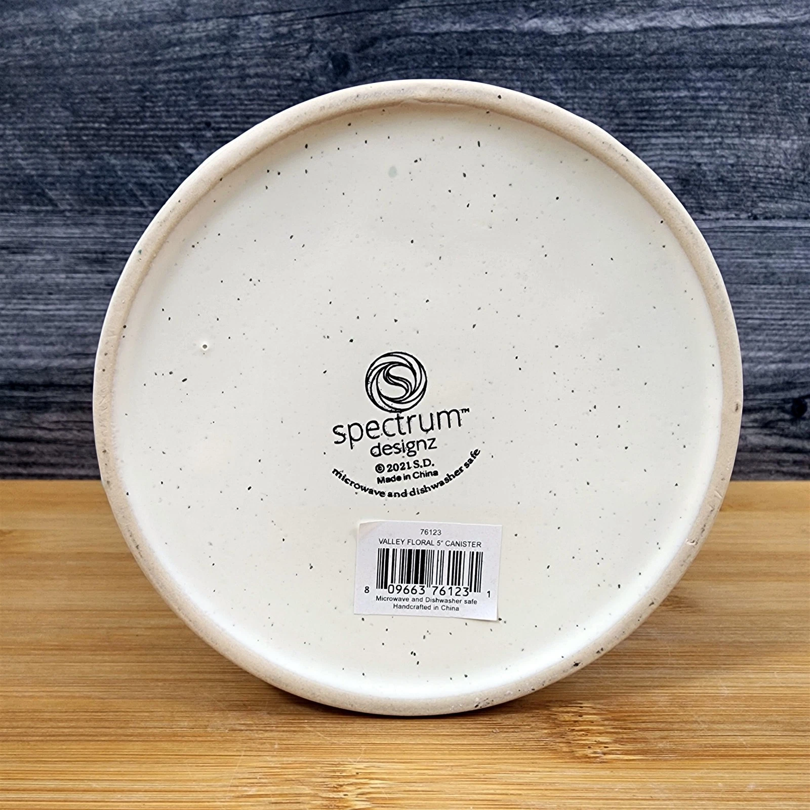 Blue Sky Summer Flower Canister - Thumbnail 4