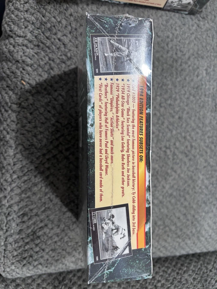 1994 Conlon Collection Historical Baseball Photography Cards- Factory Sealed Box - Image 2 of 4