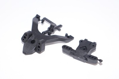 Team Associated RC10B7 Deckplatte und Kugelbolzenhalterung AS92403