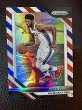 2018 Joel Embiid Panini Prizm Red, White & Blue Prizm