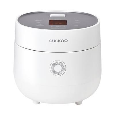 CUCKOO Micom Rice Cooker 6-Cup Uncooked / 12-Cup Cooked with 6 CUP, WHITE