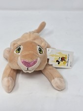 Disney Store  Lion King Nala Bean Bag 8" Plush  Vintage  With Tags