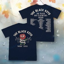 The Black Keys Tour 2025 No Rain No Flowers Reprint Concert T-Shirt S-4XL