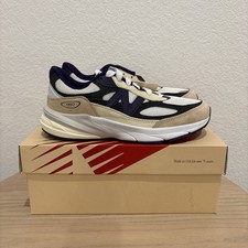 New Balance 990v6 Made In USA U990WB6 Cream Purple Black Men’s Size 9 D New