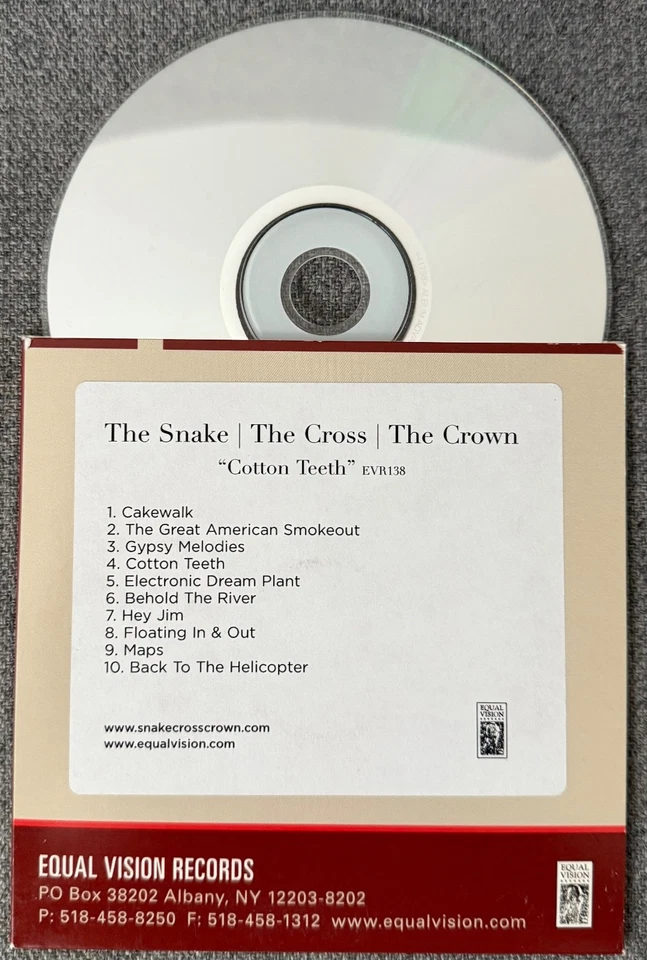 CD*The Snake The Cross The Crown•Cotton Teeth•2007•Rock/Folk/Country•Promo Album - Bild 3 von 4
