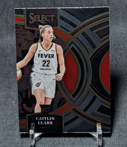 Caitlin Clark Premier Level Rookie RC 2024 Select WNBA Card #51 Indiana Fever