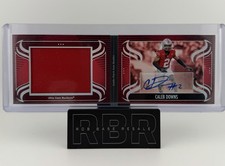 2025 Panini Silhouette Caleb Downs Jumbo Patch Booklet Auto 93/99 Ohio State