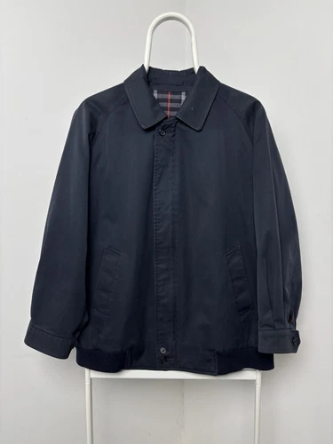 Giacca Burberry's Harington vintage blu navy taglia M