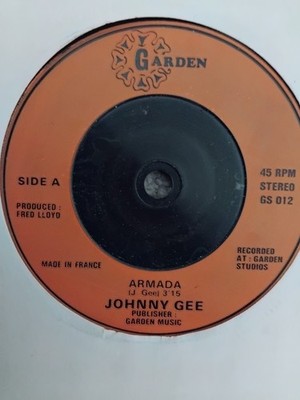 7'' Johnny Gee Armada / Un Jardin En La A Cuidad Garden GS 012 France Fred Lloyd
