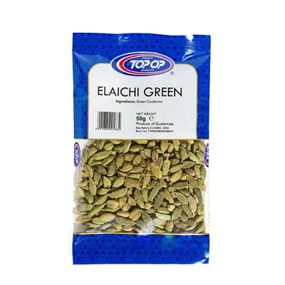Top-Op Green Cardamom (Elaichi) 50g: Exquisite Aroma, Culinary Delight - Image 1 of 4
