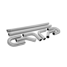Dna Motoring Ztl-25ss-8p 8 Pcs 2.5 Inches Stainless Steel Diy Custom Exhaust ...
