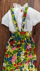 Vintage Barbie Dress Best Buy dress #8620 Fancy Flowers 1973 - Crisp/Clean Minty