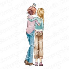 UPTOWN GIRLS SASHA & IVY-Stamping Bella Cling Rubber Stamp-Craft-Girlfriend