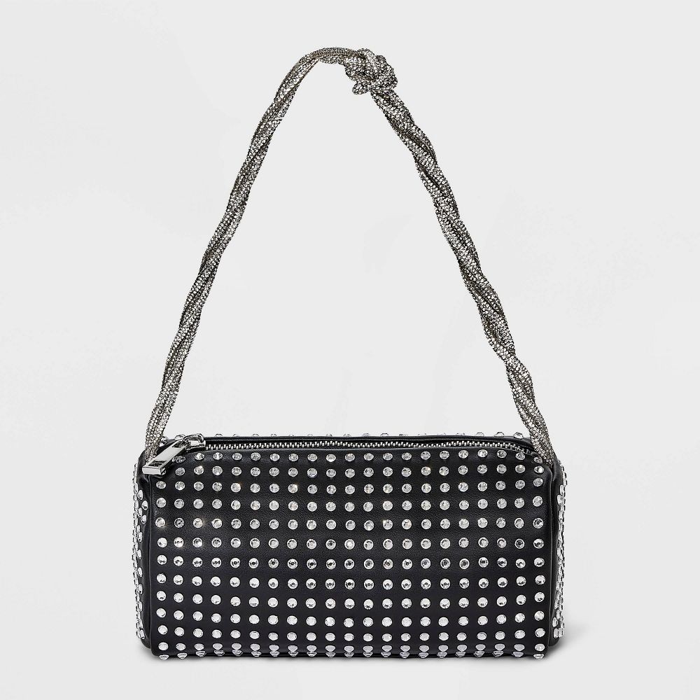 Mini Embellished Boxy Barrel Bag - A New Day Black 3690₽