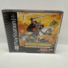Warhammer Shadow of the Horned Rat Sony PlayStation PS1 CIB w/Manual & Reg Card