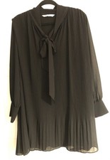 Zara Black Smock Dress Size Large