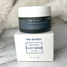 The Outset Purifying Blue Clay Mask, Detoxify  - 1.7 Fl Oz / 50 ml - New in Box