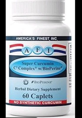 AFI Super Curcumin C3 Complex W/Bio Perine
