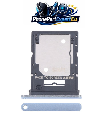 Für Xiaomi Redmi 13 4G OEM Schublade Fach SIM Kartenhalter Micro SD BLAU