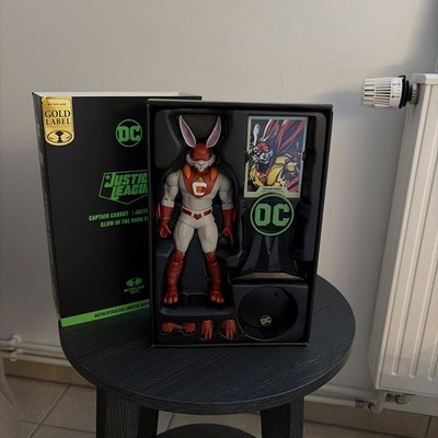 McFarlane Gold Label Captain Carrot Glow In The Dark Action Figure DC Comics JLA