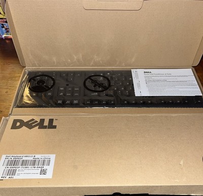2-Pack Dell KB212-B USB Wired Standard Keyboards Black Business PC