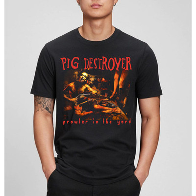 Pig Destroyer Style Grindcore Brutal Extreme Vintage T-Shirt S-5XL