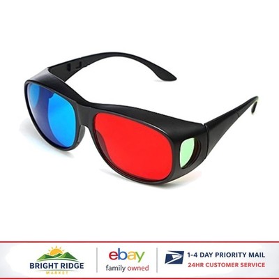High-Quality 3D Glasses with Color Separation Technology for Realistic Viewing