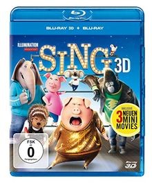 Sing [3D Blu-ray] von Jennings, Garth | DVD | Zustand sehr gut
