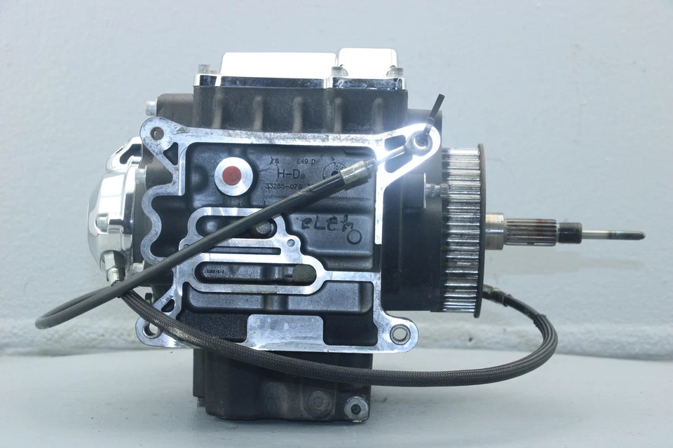 Harley Street Glide 2012 conjunto de transmisión de 6 velocidades negro arrugado #4097 Foto 3 de 4