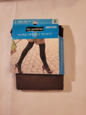No Nonsense Super Opaque Tights Expresso Size C (Large) 