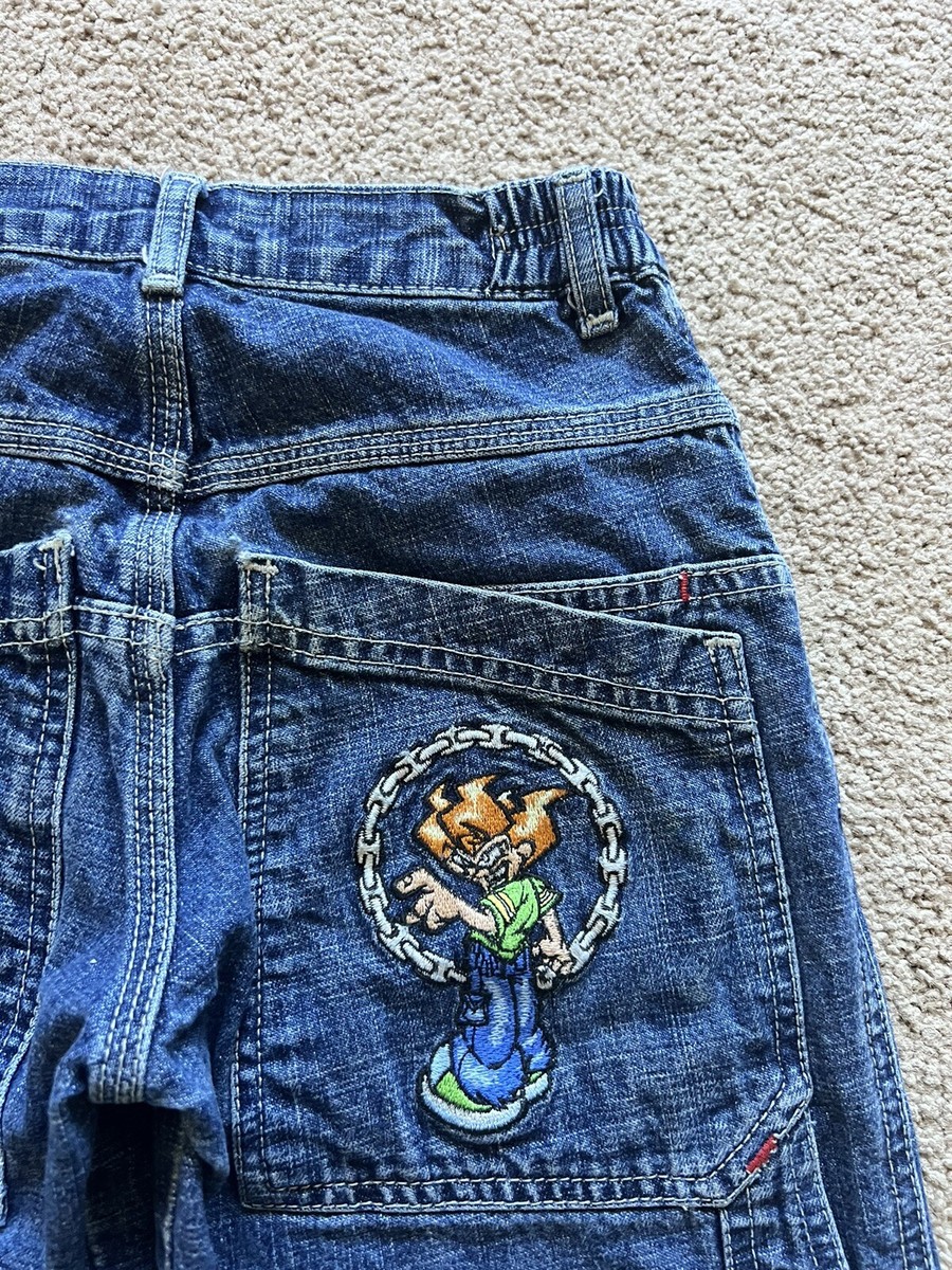 Vintage 90s Flamehead Jnco Jeans Boys Skater Baggy Wide Leg 7 | eBay