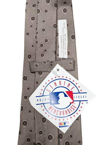 ATLANTA BRAVES LICENSED MLB SILK TIE BY MARLIN #4231s - Picture 3 of 3