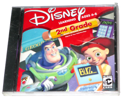 DISNEY LEARNING AGES 6-8 2ND GRADE PC -2000, DISNEY INTERACTIVE -BUZZ LIGHTYEAR